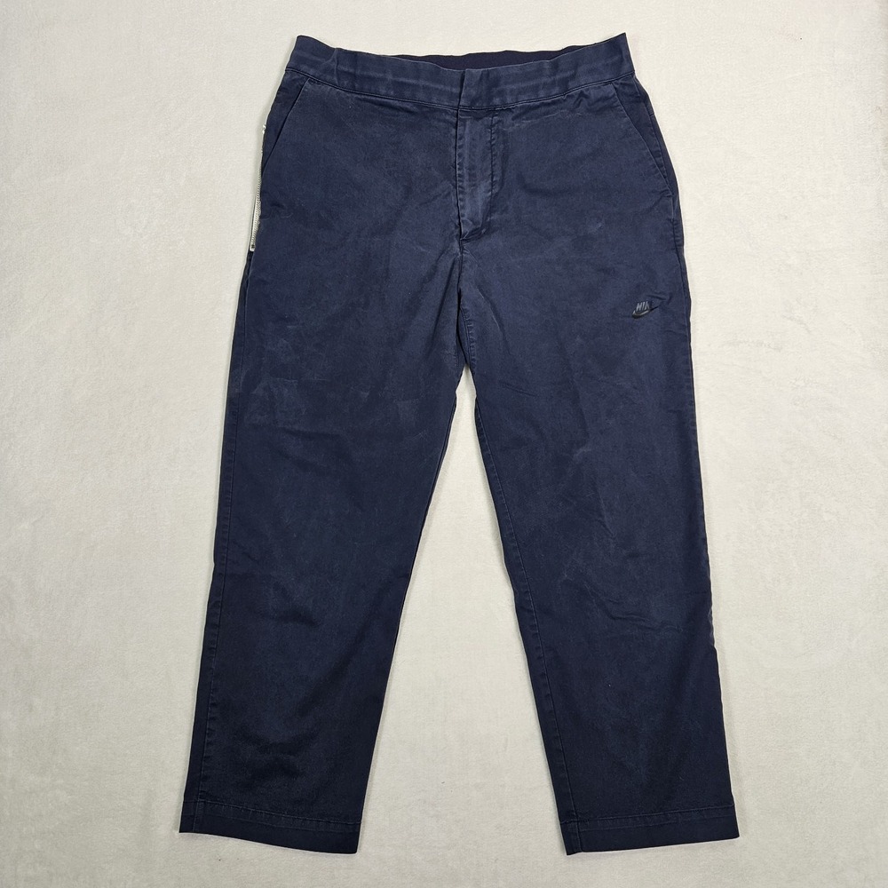 Nike Sportswear Style Essentials Men's Woven Unlined Pants DD7032‎ 32 Navy Blue